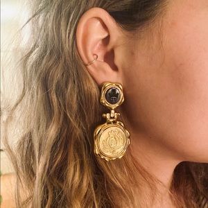 Fendi earrings. Professional & edgy.